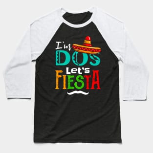 Im Dos Taco Twosday 2nd Birthday Baseball T-Shirt